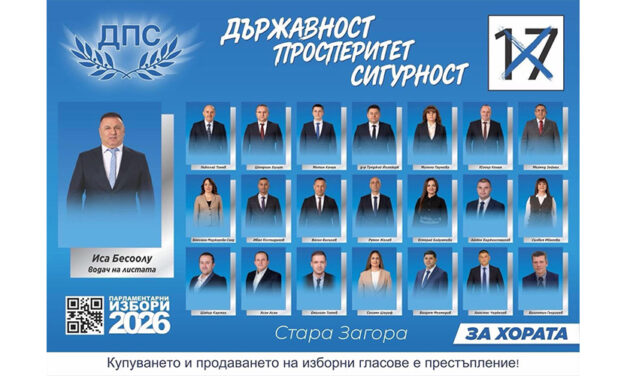 Листа на кандидат депутатите от ДПС